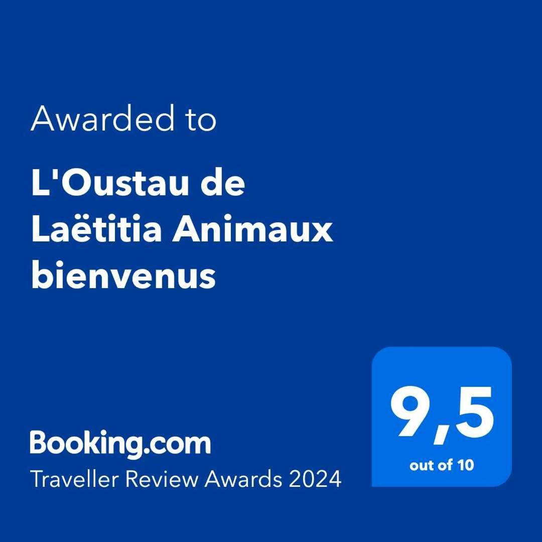 Вилла L'Oustau De Laetitia Animaux Bienvenus Фонтен-де-Воклюз Экстерьер фото